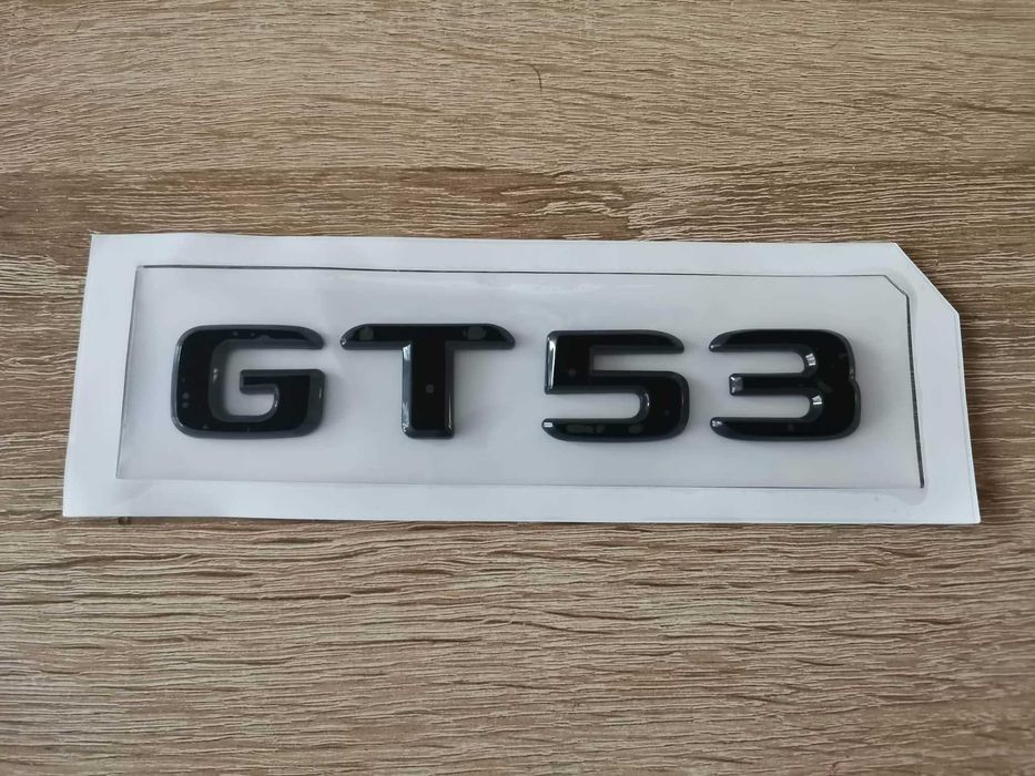 черен надпис Mercedes Benz GT53