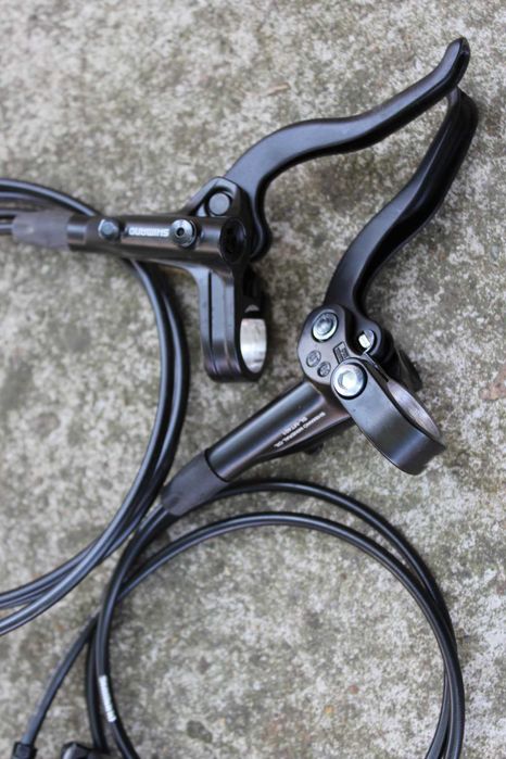 Shimano BL-MT401/BR-MT410 Disc Frane - Set 900/1700mm + adaptoare
