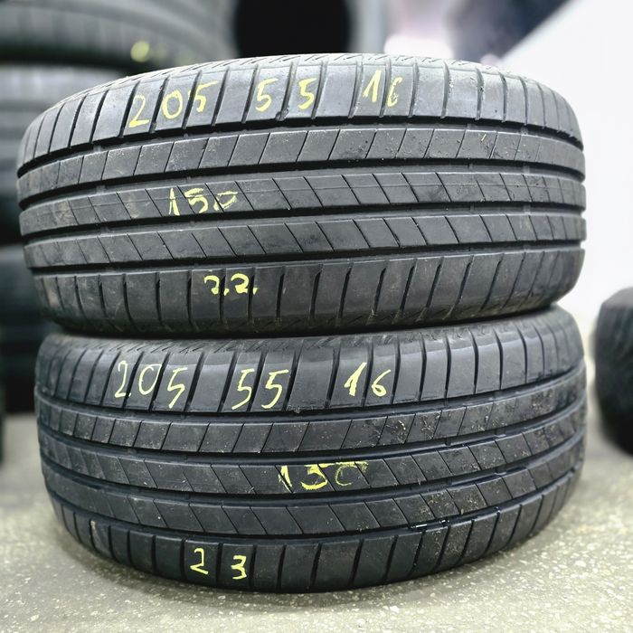 2x 205/55/16 VARA BRIDGESTONE 2022 Stare excelentă