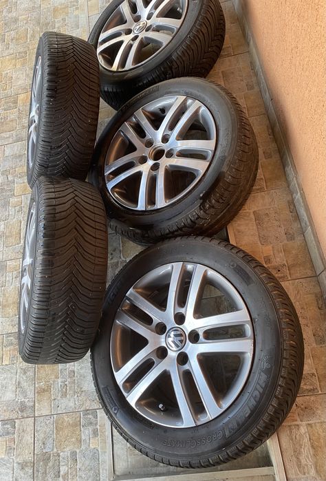Jante R16 originale Vw Anvelope Michelin M+S 205/55