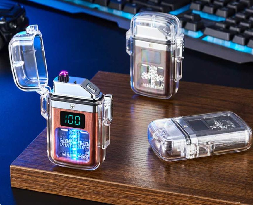 Ветроустойчива LED запалка подходяща за къмпинг и оцеляване