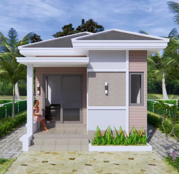 НА ИЗПЛАЩАНЕ - Луксозна сглобяема къща с 1 спалня, 34 кв. м