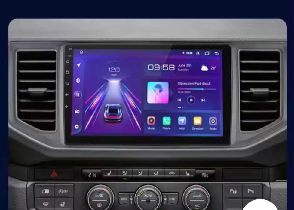 Navigație Android CarPlay VW Crafter 2 2017-2025