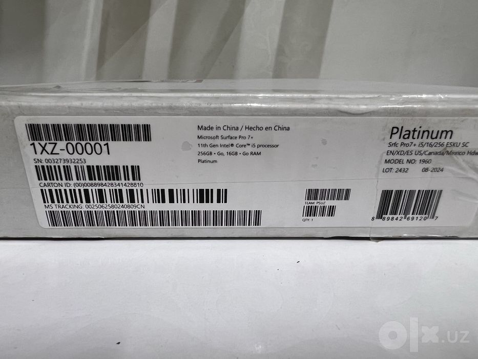 Surfa e pro 7 plus NEW i5-11gen 16gb 256 ssd новый