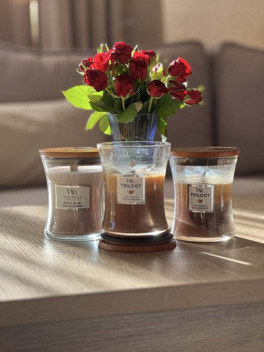 Wood Wick свещ различни аромати