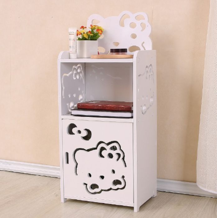 Нощно шкафче и етажерка 2 в 1 на Хелоу Кити