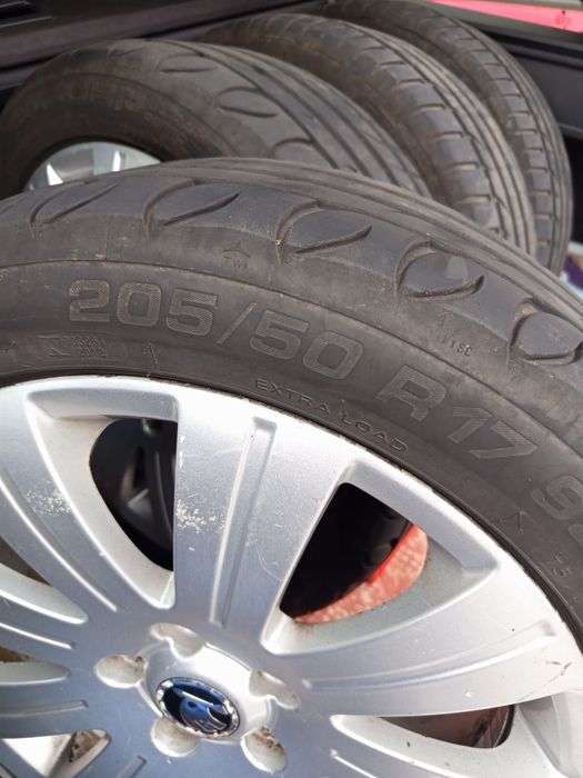 Cauciucuri de vara cu jante aliaj  pentru Skoda Octavia combi