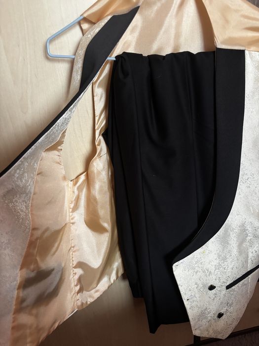 Costum mire elegant Sartoria Milano, 3 piese + cămașă, mărimea 50