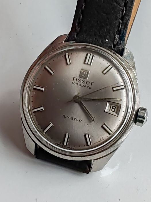 Ceas Tissot Seastar Visodate Manual 34 mm Funcționează excelent!