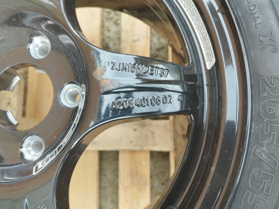 16" резервна джанта патерица 5х112 Mercedes CLK W208 Оригинал