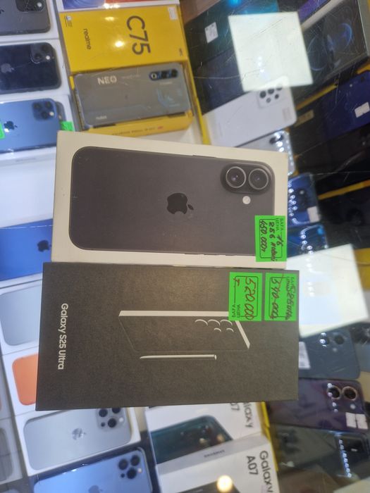 Iphone 16 Samsung s25 ultra