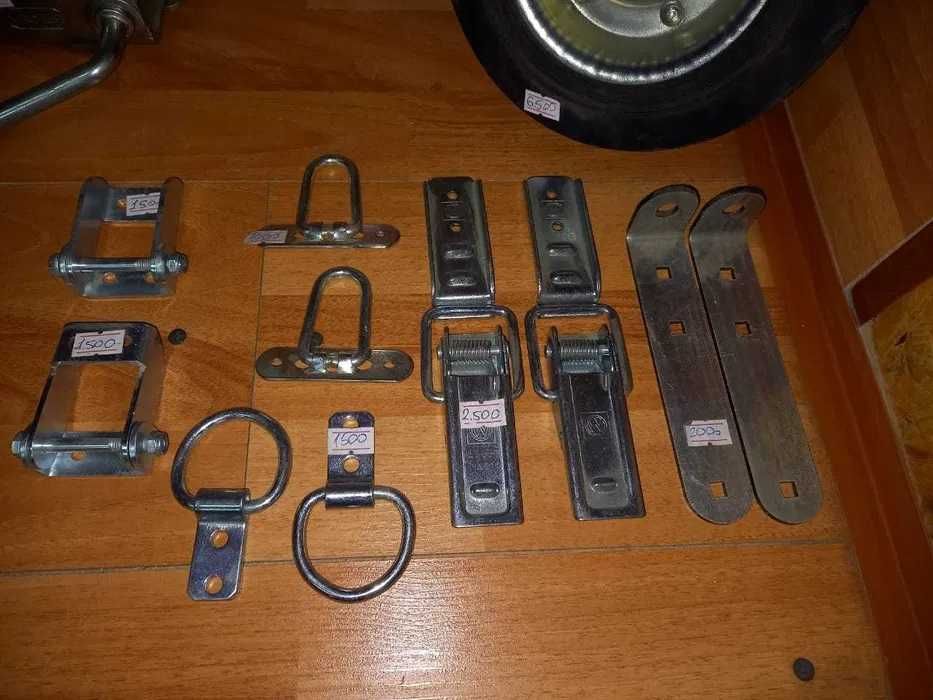 комплектующие и аксессуары на легковые прицепы