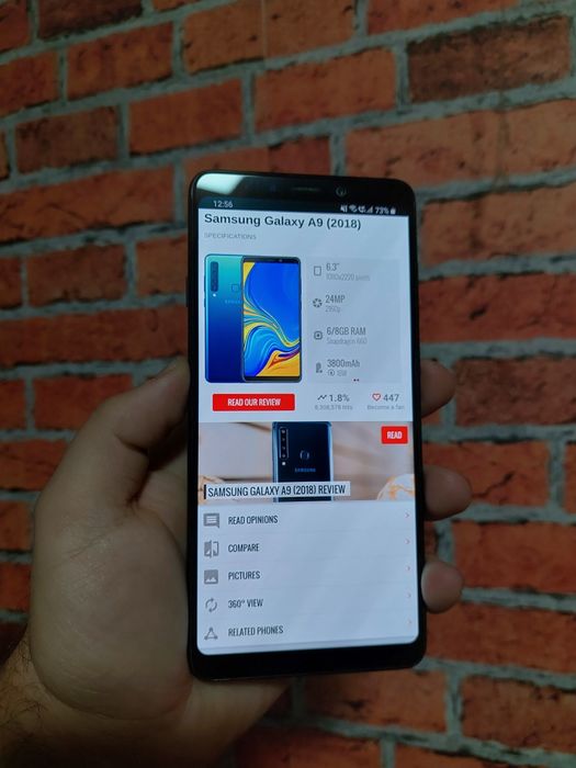 2x Galaxy A9 (2018) Dual Sim