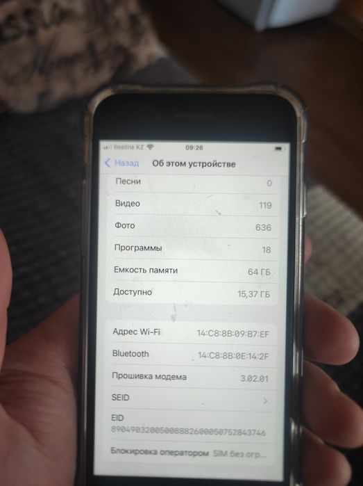 Продам айфон в среднем состоянии!!!
