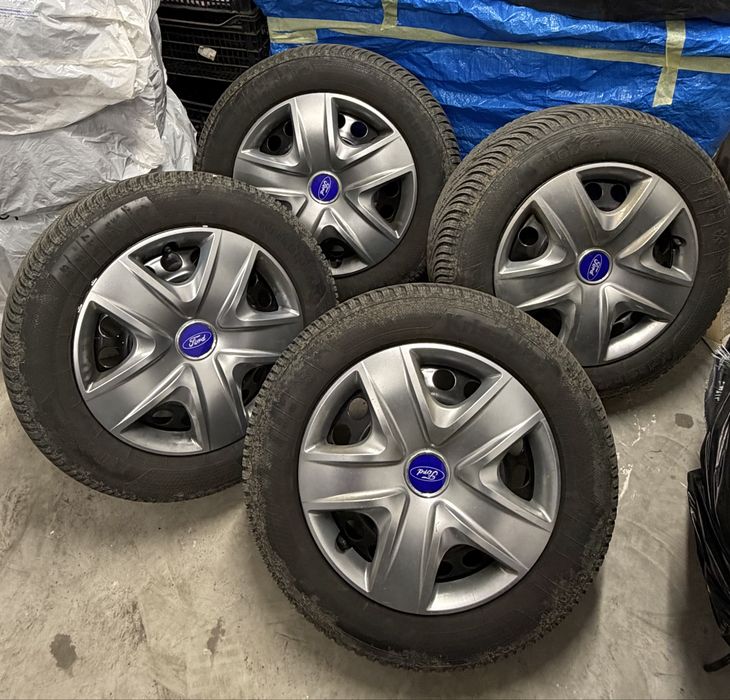 Set Jante Ford 17 inch  cu cauciucuri de iarna DOT 2024