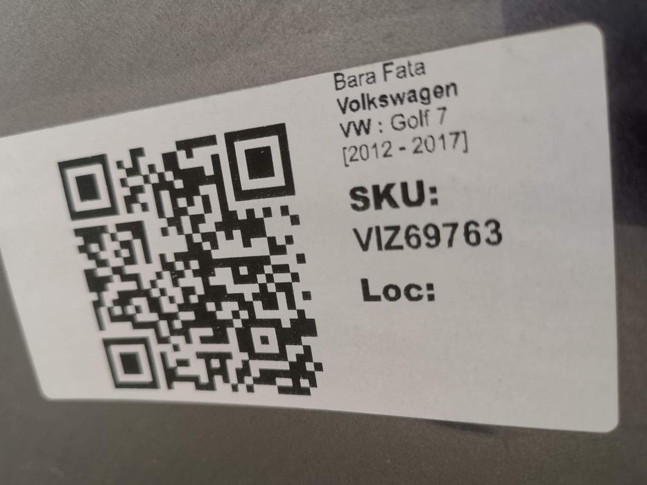 Фолксваген Голф / Volkswagen Golf 7 Предна броня Volkswagen VW Golf 7
