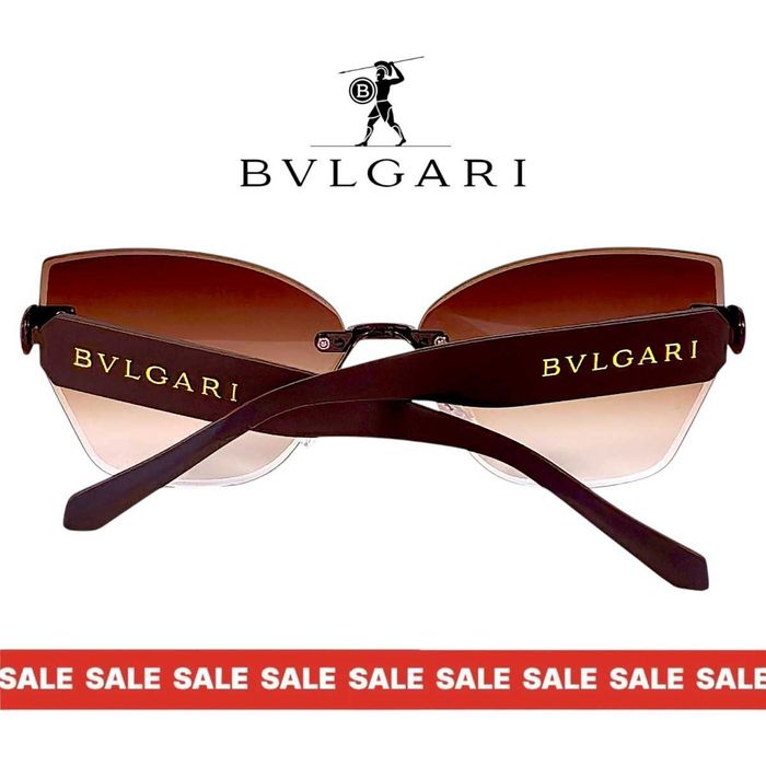 Bvlgari King 2027 Дамски слънчеви очила с Луксозна Змийска глава