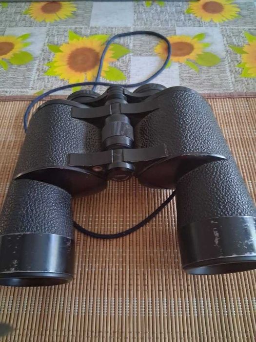 Vând Binoclu Docter Optic (Doctor) 12x50B – Istoric Carl Zeiss Jena, Optică Impecabilă