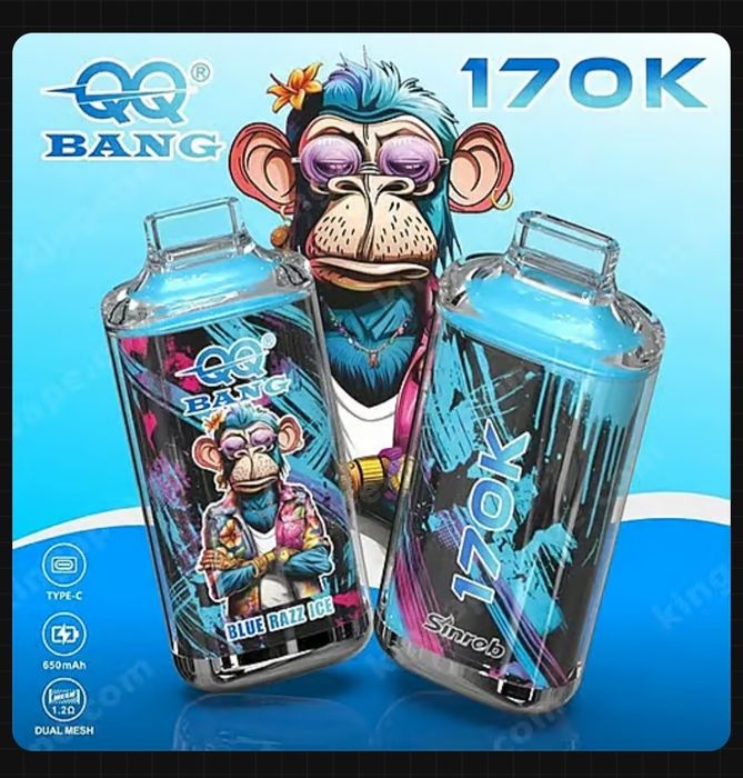 Pachet 2 x QQ Bang 170.000 Puffs Reîncărcabil