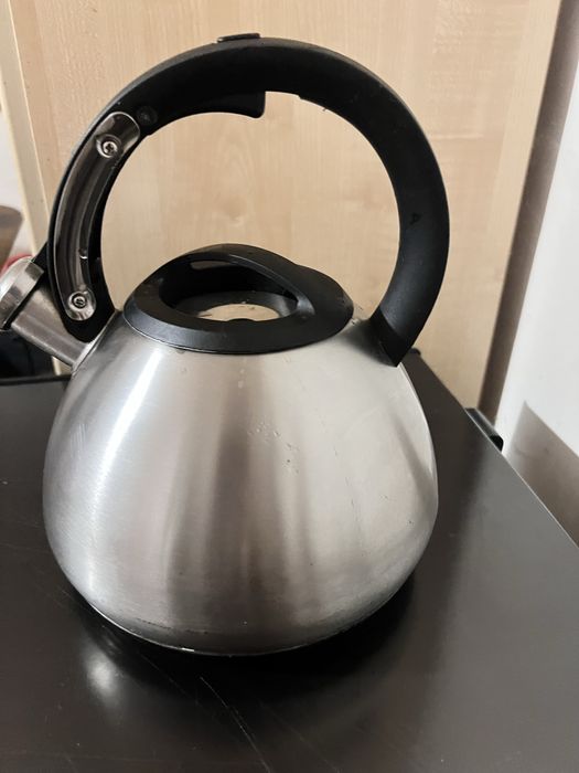 Чайник нержавейка эмалированный