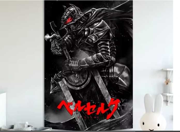 Berserk плакат / принтиран флаг  40x60см
