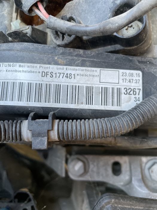 Двигател на части за Фолксваген 2.0D 102к.с код DFS