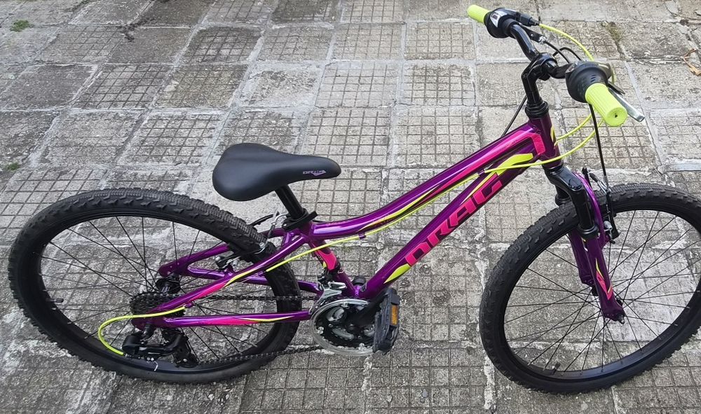 Детски велосипед Drag Little Grace 24 " Като нови 2 броя
