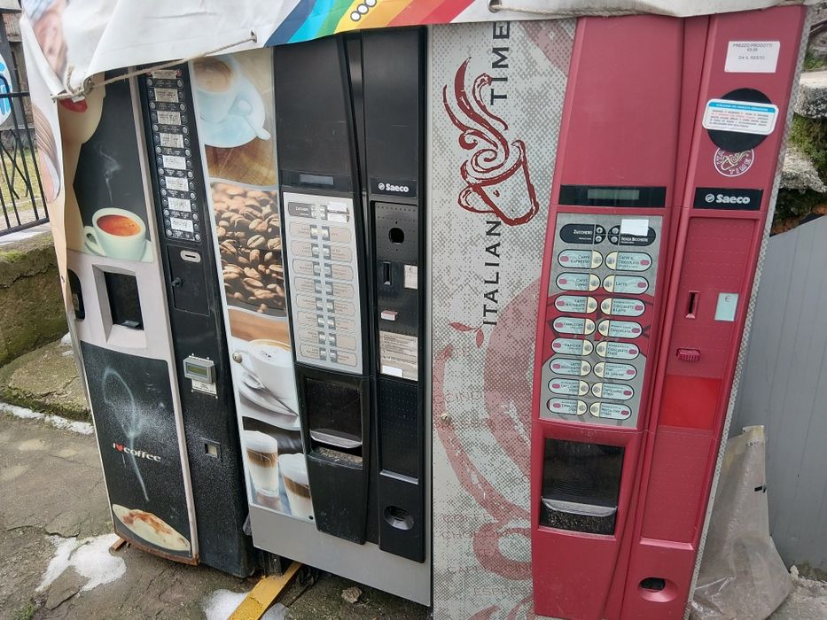 Вендинг автомати кафе машини