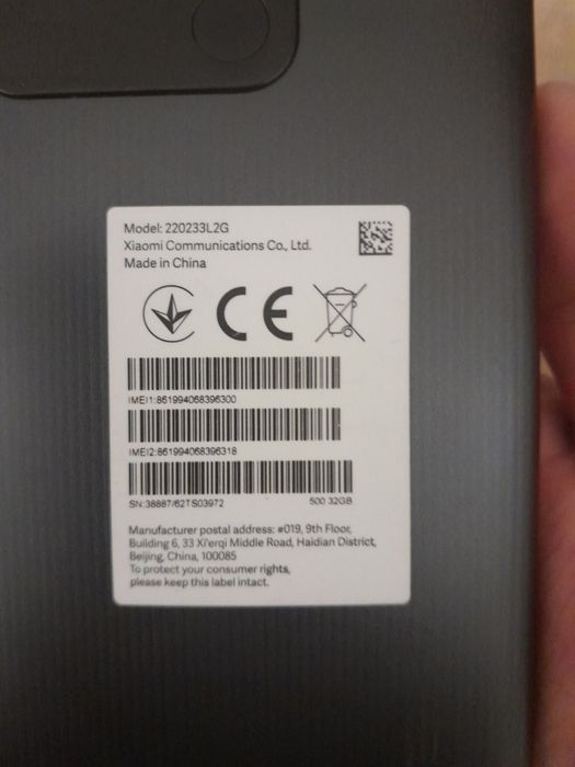 Redmi10A pasport kopiya beriladi