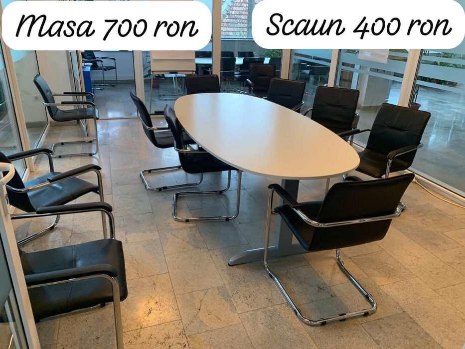 Birou si masa confetinta