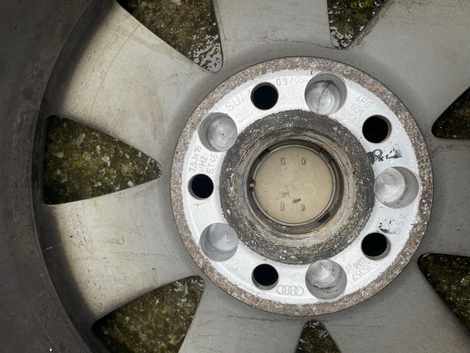 Алуминиеви джанти със зимни гуми 16” 5 x 112