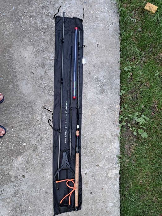 lanseta feeder daiwa,si alte accesorii
