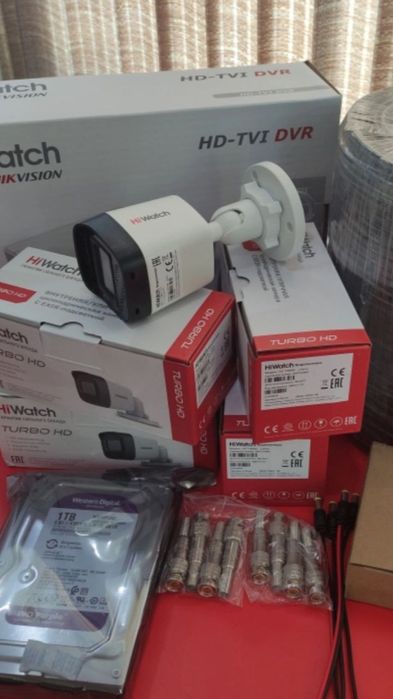 Установка видеонаблюдения и камеры