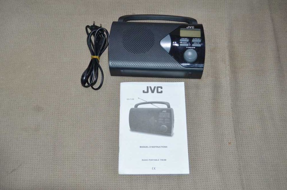 Aparat radio JVC RA-F18B clasic AM-FM nou