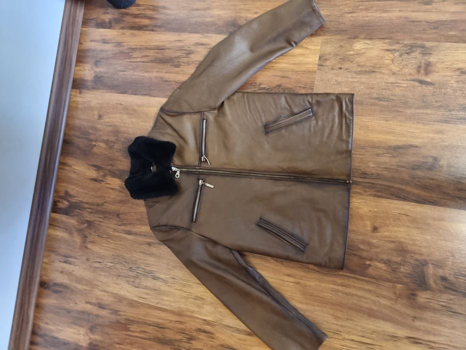 Geaca piele naturala