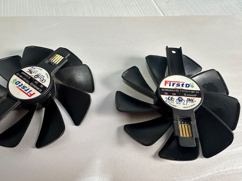 Set 2 Fan uri placa video rx 480 rx 470 rx 570 rx 580 sapphire