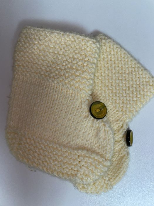 Костюм вязанный на выписку