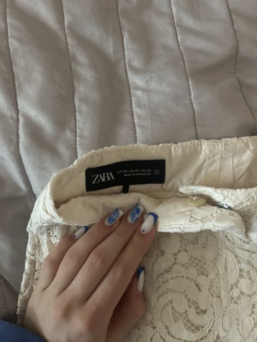 Дантелен панталон ZARA