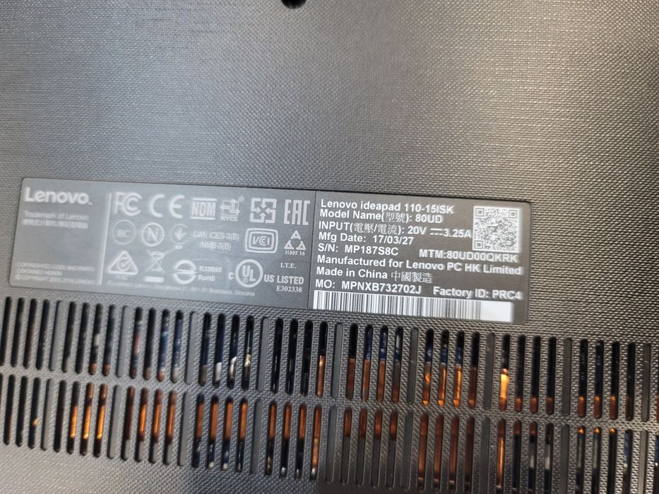 Ноутбук  Lenovo ideapad 110