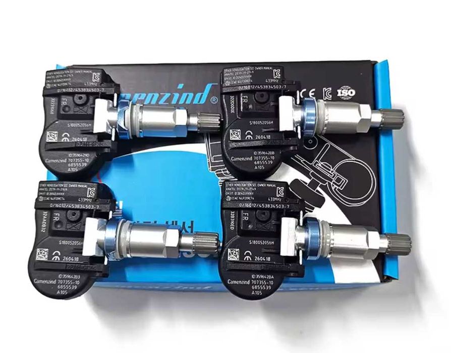 Set 4 Senzori TPMS BMW F20 F30 X5 X6 F15 Mini Cooper F56 F54 F60 R56 Alpina 433MHZ TPMS 36106855539 36106881891 36106856209 36106881890 6855539