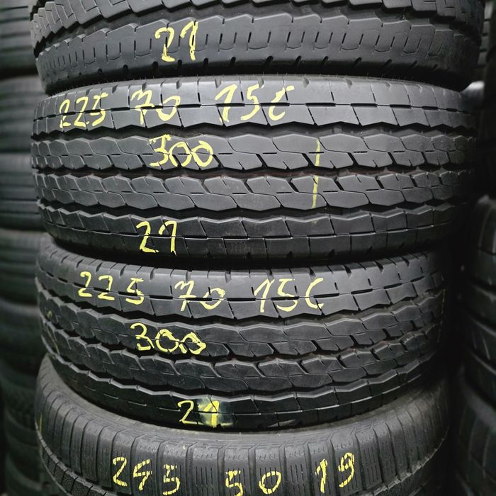 2x 225/70/15C VARA BRIDGESTONE 2021 Stare ca noi