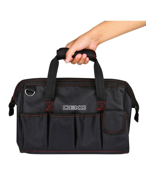 Сумка для инструментов DEKO с плечевым ремнём.