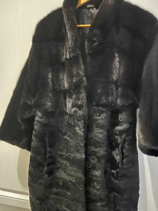 Женская норковая шуба