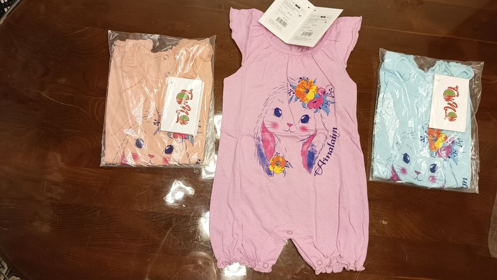 Боди, песочники для малышей