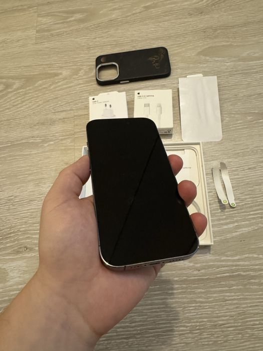 iPhone 14 Pro 256Гб, фиолет, 87%, идеал