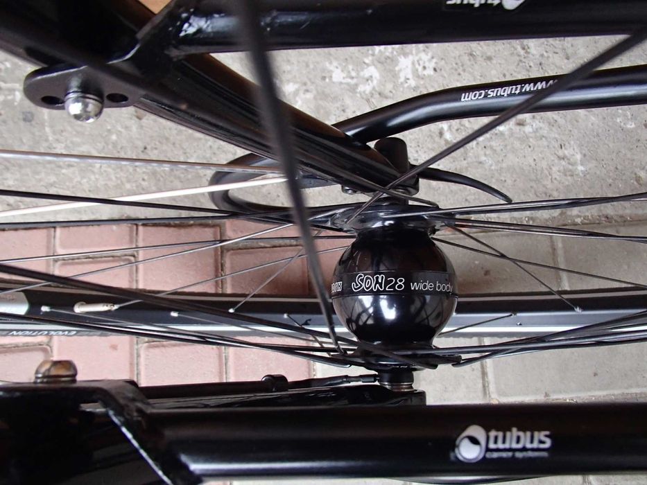 Bicicleta cu Rohloff Frana Hidraulica- Tubus