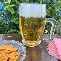 Кружка пивная "Kozel" (Германия, изготовитель "Ritzenhoff")
