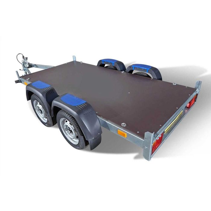 Remorca Profesioanala Noua 750 kg 2 Axe Faro Solidus Plus 236x125x35cm