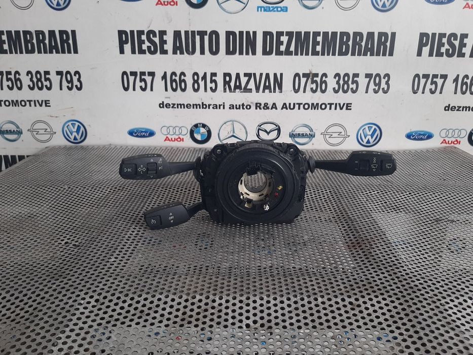 Spira Spirala Volan Airbag SZL Cu Pilot Automat Maneta Bmw E87 E88 E81 E82 E90 E91 E92 E93 Cod 6989556