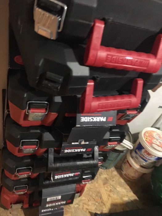 Cutii parkside diverse modele set 100 de lei toate